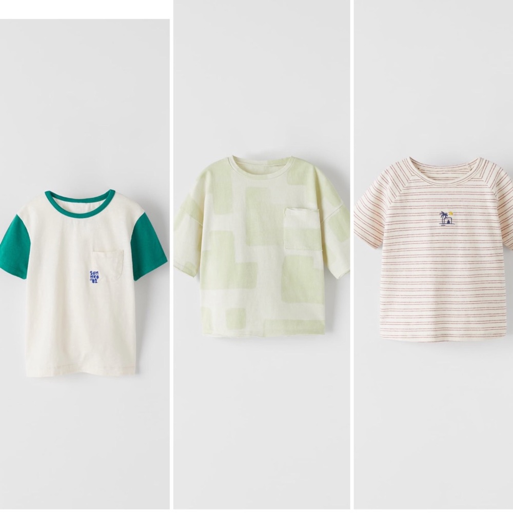 NWT Zara tshirt bundle